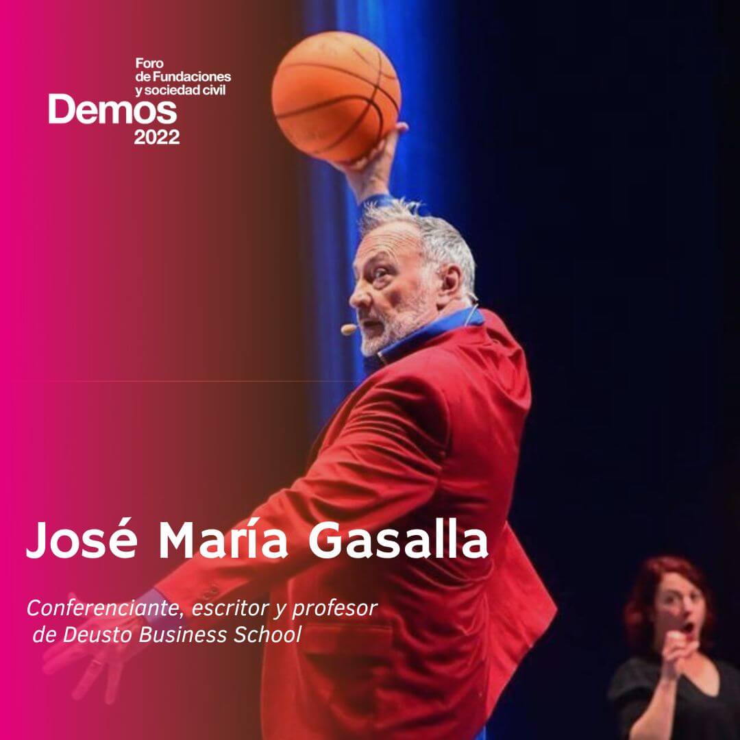 José María Gasalla se suma a #Demos2022